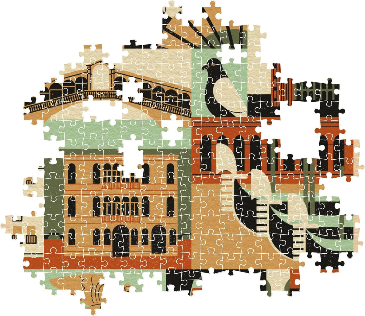 Clementoni 1000 Piece Jigsaw | Style in the City Venice | Italian City Puzzle