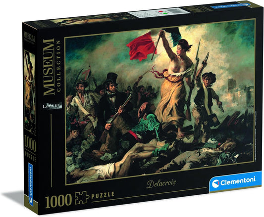 Clementoni - Liberty Leading the People - 1,000 pcs Jigsaw Puzzle - Museum Collection (Made in Italy)