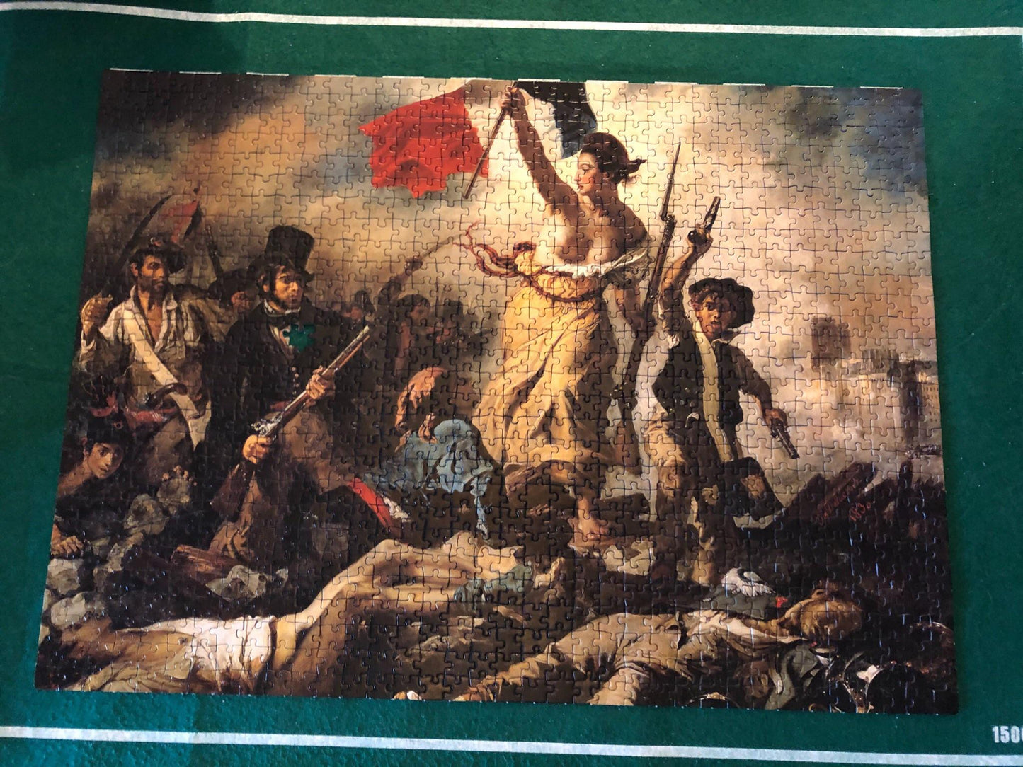 Clementoni - Liberty Leading the People - 1,000 pcs Jigsaw Puzzle - Museum Collection (Made in Italy)