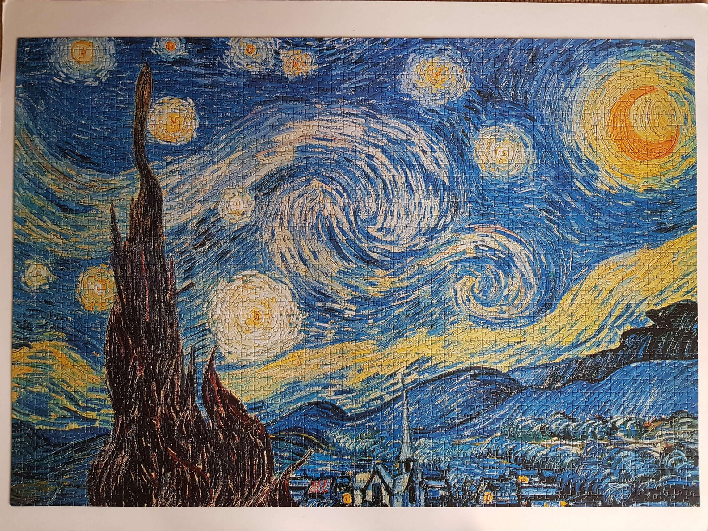 Clementoni - Starry Night by Vincent van Gogh - 1,000 pcs Jigsaw Puzzle - Museum Collection (Made in Italy)