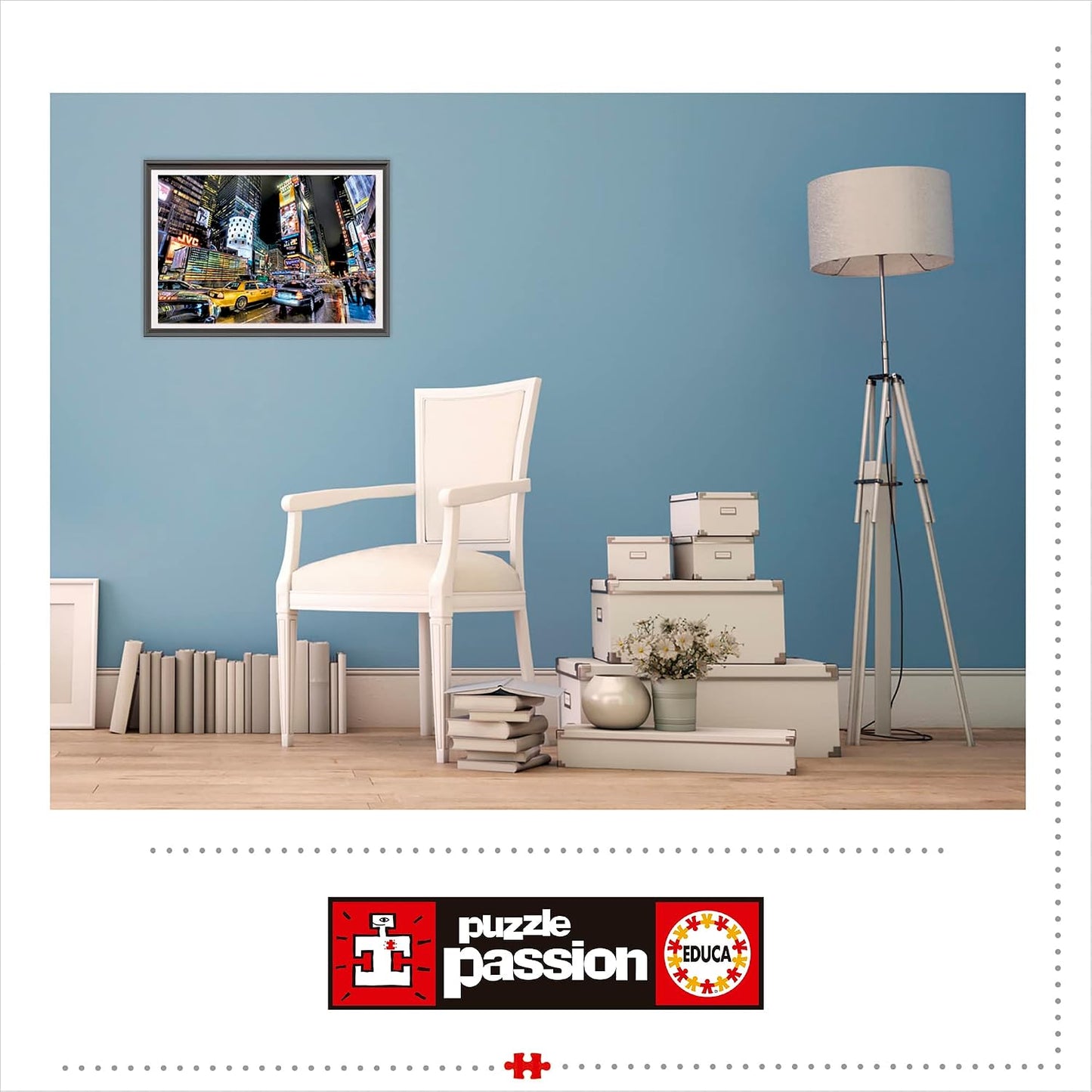 Educa Times Square New York | 1000pcs Jigsaw Puzzle | City Collection
