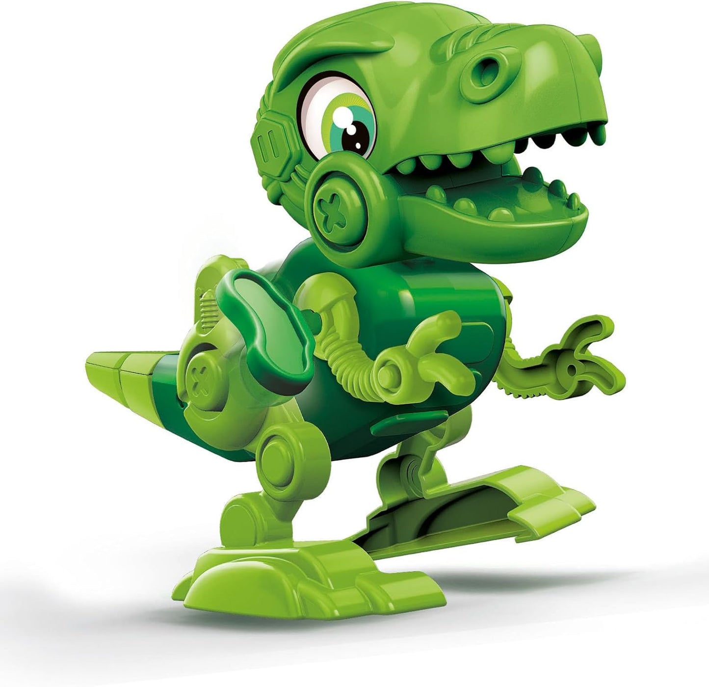 Clementoni Science & Play Dino Bot T-Rex | STEM Robot Building Kit | Educational Science Toy