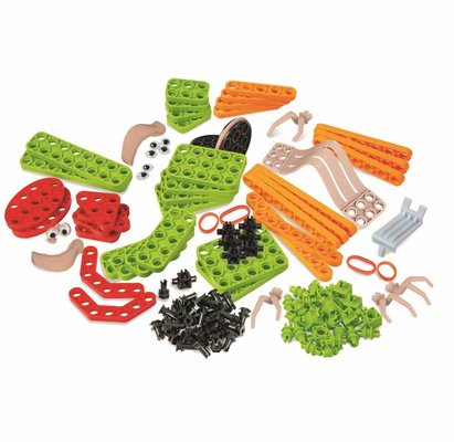 Clementoni Mechanics Junior Meadow Animals | STEM Building Kit | Educational Science Toy