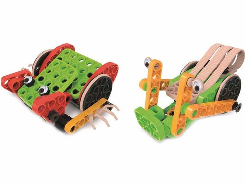 Clementoni Mechanics Junior Meadow Animals | STEM Building Kit | Educational Science Toy