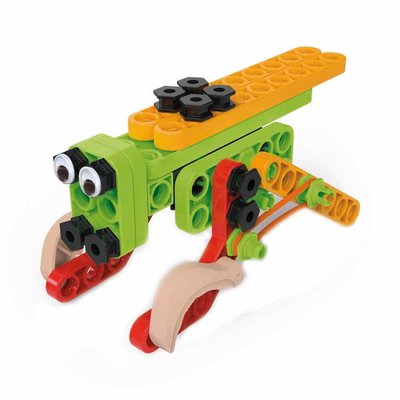 Clementoni Mechanics Junior Meadow Animals | STEM Building Kit | Educational Science Toy
