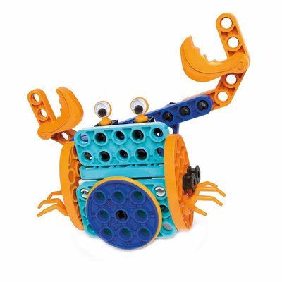 Clementoni Mechanics Junior Sea Animals Blue | STEM Building Kit | Educational Science Toy