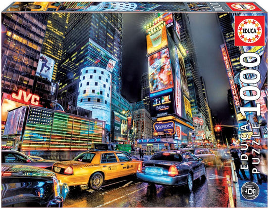 Educa Times Square New York | 1000pcs Jigsaw Puzzle | City Collection