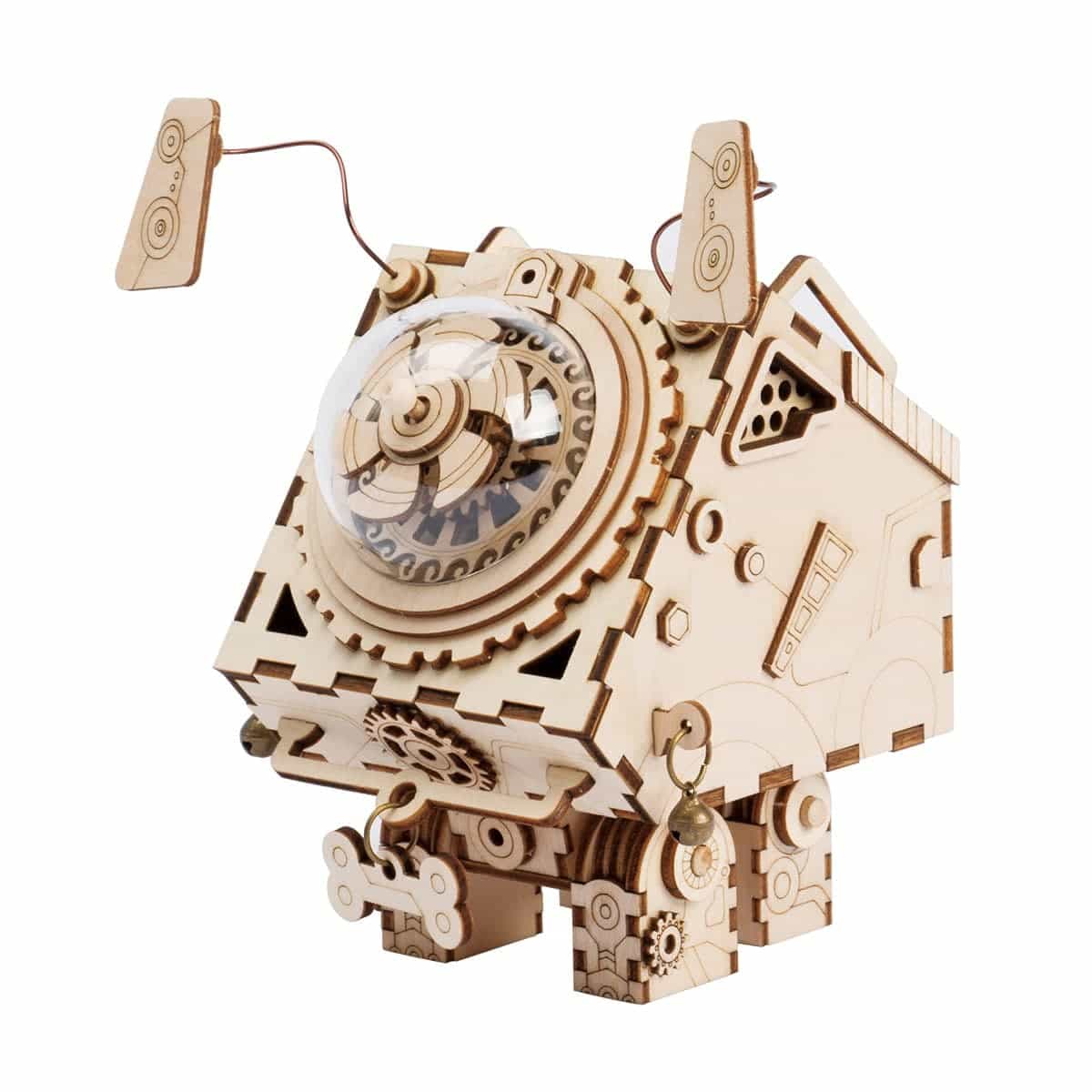 Robotime Seymour Model Kit | DIY Wooden Puzzle | Collectible Display Model