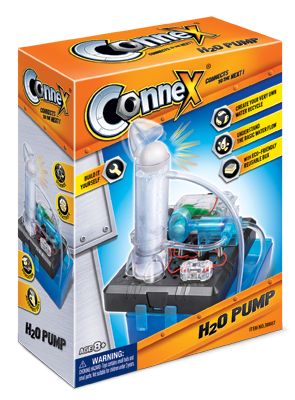 Connex H2O Pump | STEM Water Pump Building Kit | Age 8 & Up | Environmental Learning