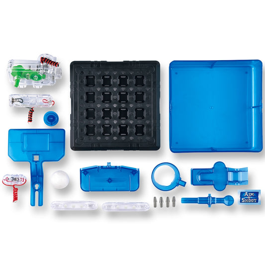 Connex Aim N Shoot | STEM Basketball Kit with Moving Hoop | Easy Build for Kids 8+