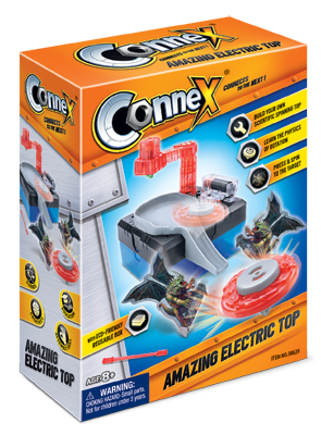 Connex Electric Top Kit | Build Your Own Spinning Toy | STEM Education for Ages 8+