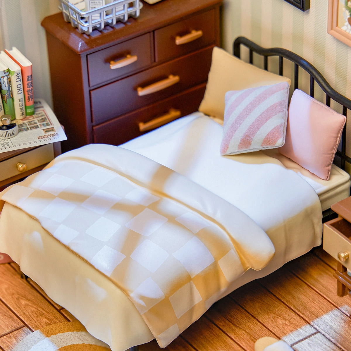 Rolife Super Creator Sweet Dream Bedroom DIY Miniature House Kit