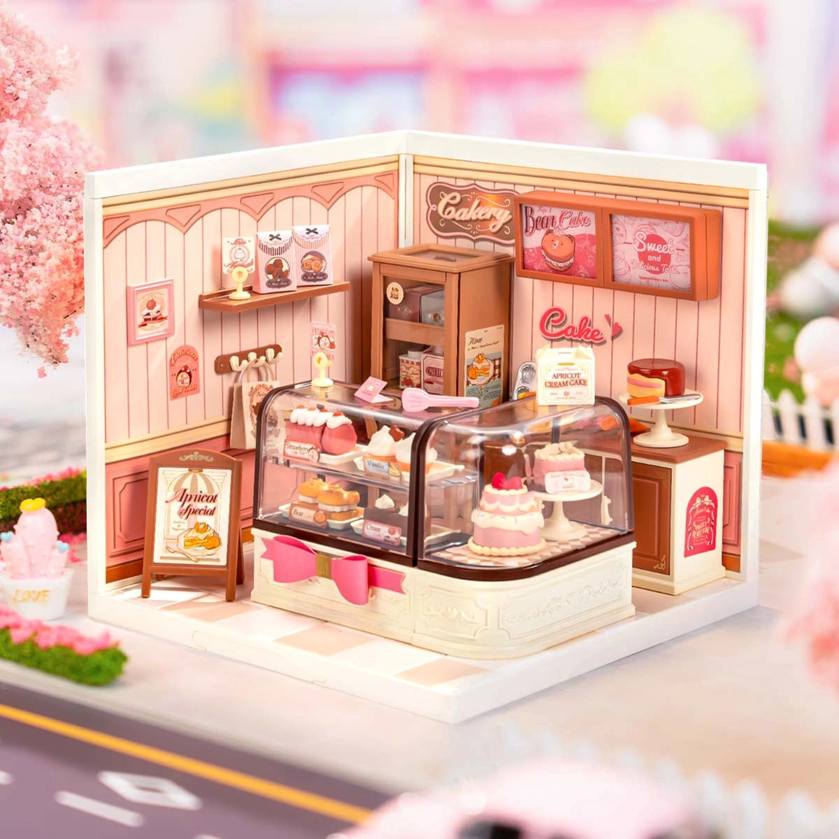 Rolife Super Creator Tasty Cake Shop DIY Miniature House Kit