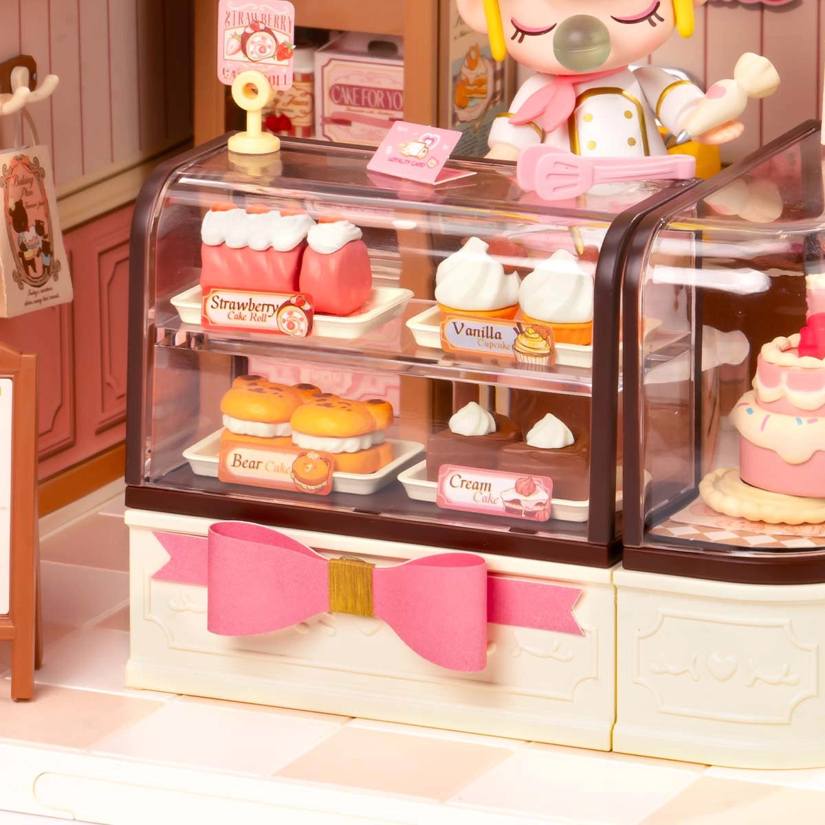 Rolife Super Creator Tasty Cake Shop DIY Miniature House Kit
