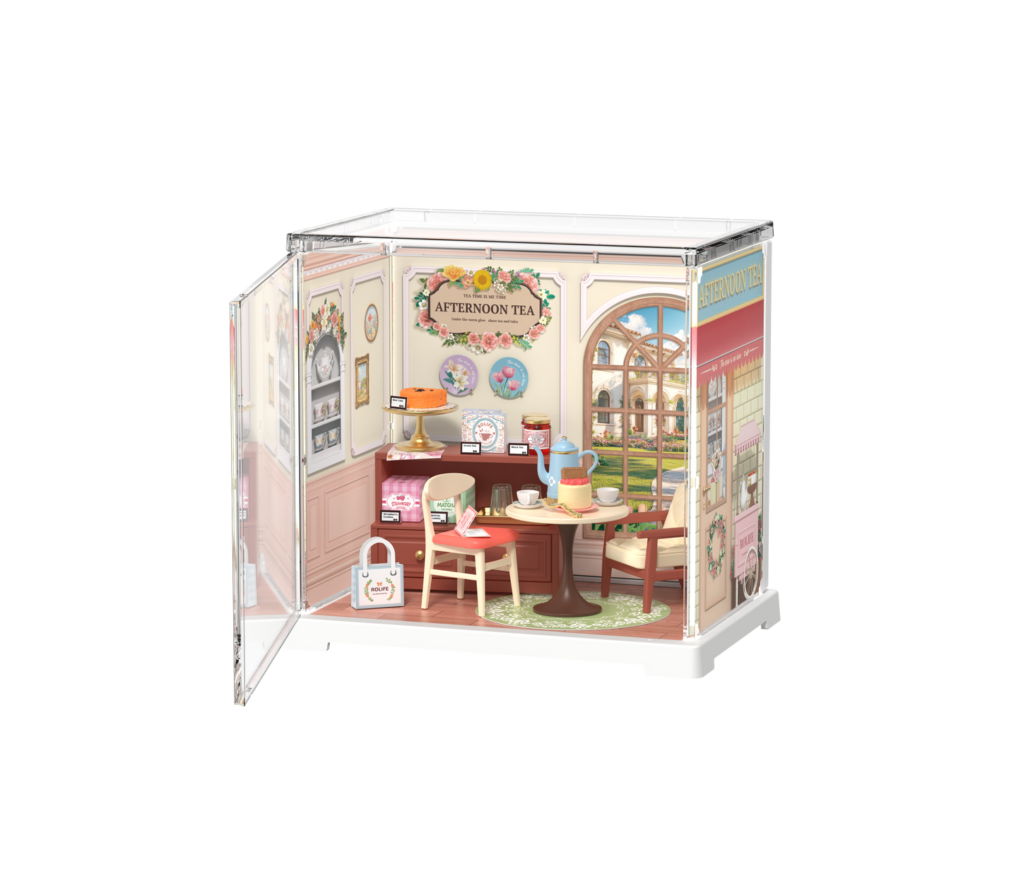 Rolife Honey Tea Lounge | Mini Super Creator | DIY Miniature House