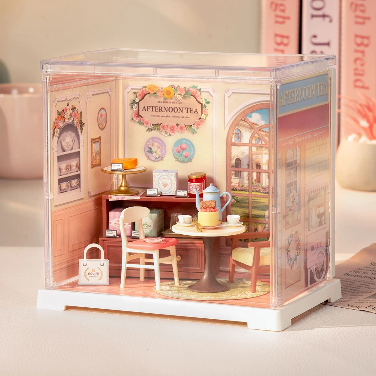 Rolife Honey Tea Lounge | Mini Super Creator | DIY Miniature House