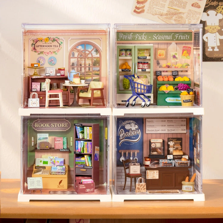 Rolife Honey Tea Lounge | Mini Super Creator | DIY Miniature House