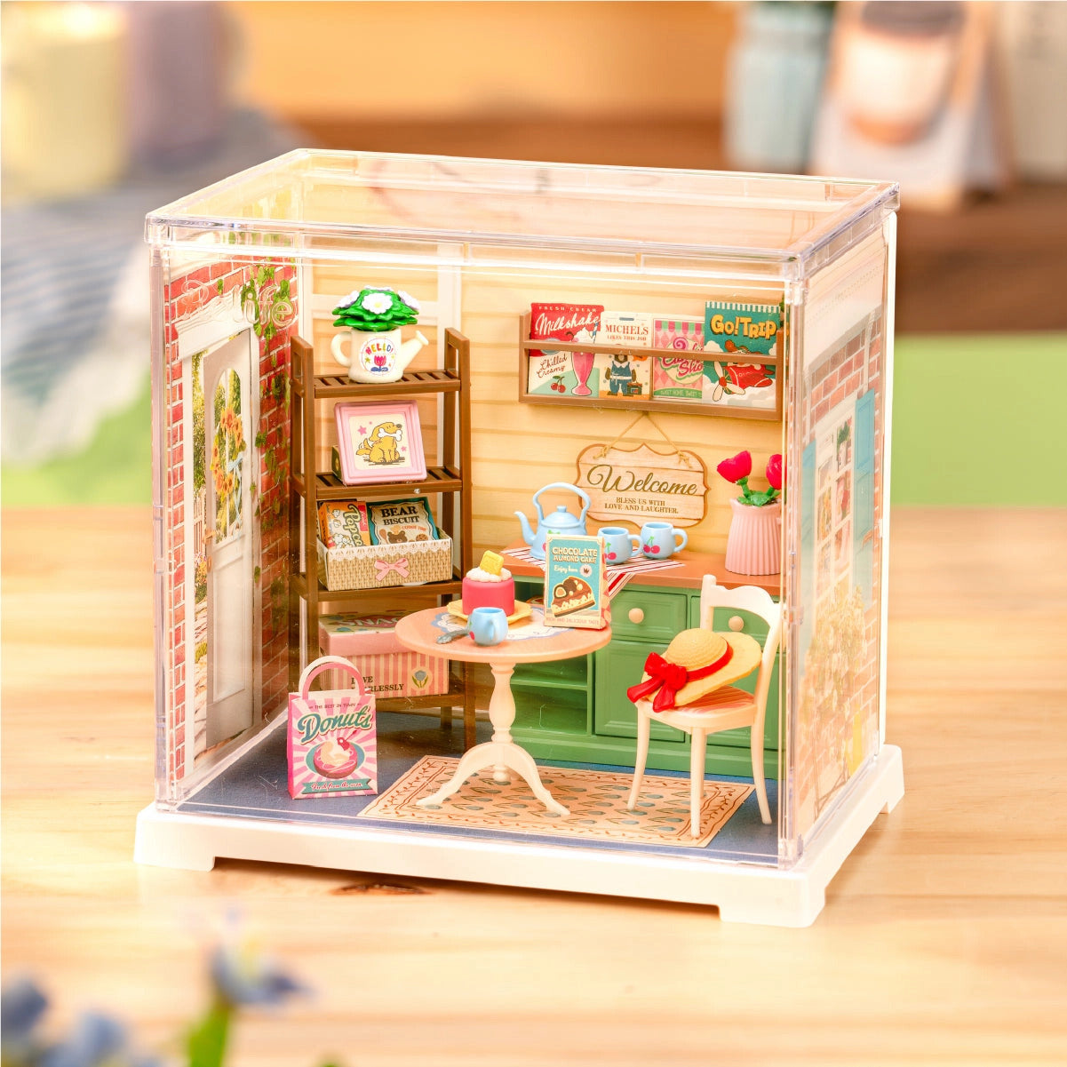 Rolife Sunshine Sip Porch | Mini Super Creator | DIY Miniature House