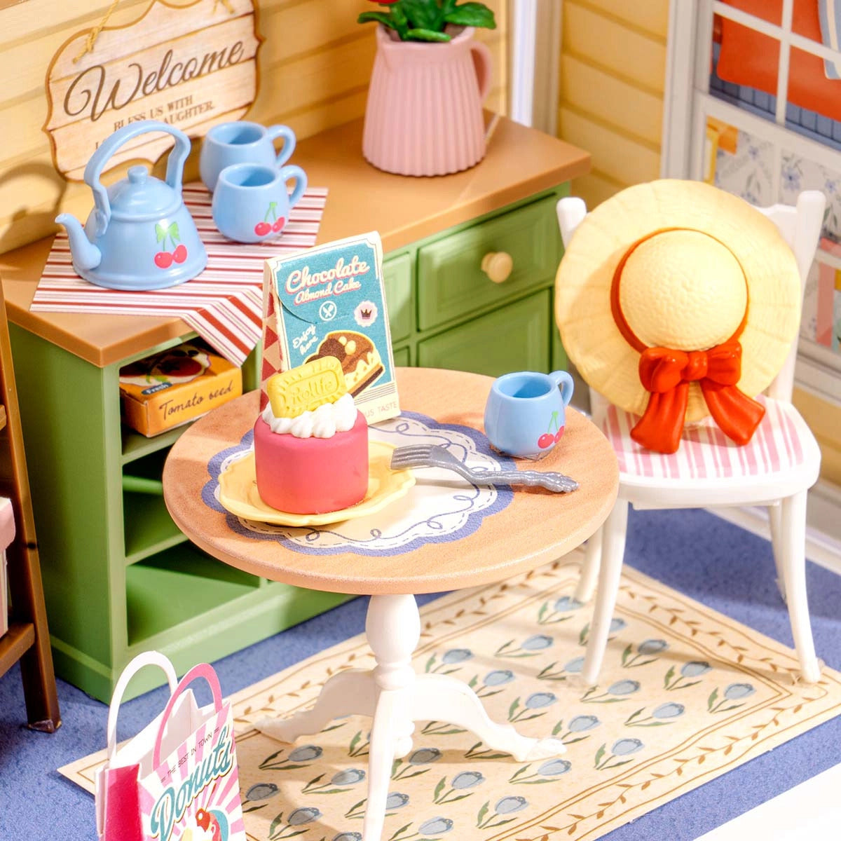 Rolife Sunshine Sip Porch | Mini Super Creator | DIY Miniature House