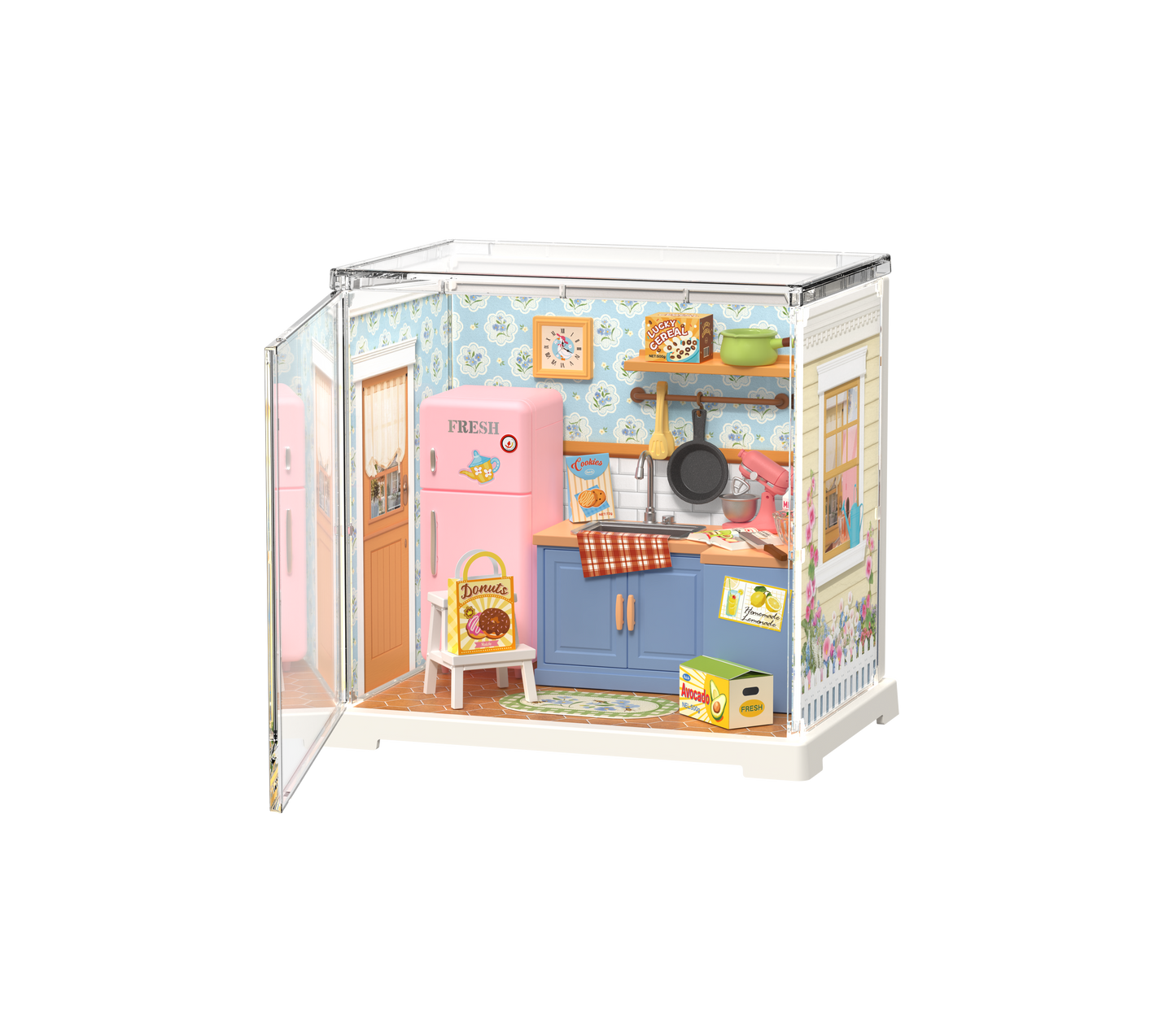 Rolife Homely Baking Kitchen | Mini Super Creator | DIY Miniature House