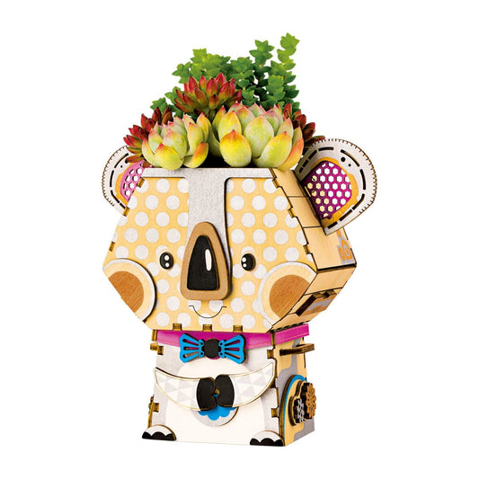 Robotime Pot Koala | DIY Miniature Plant Craft | Cute Desk Decor
