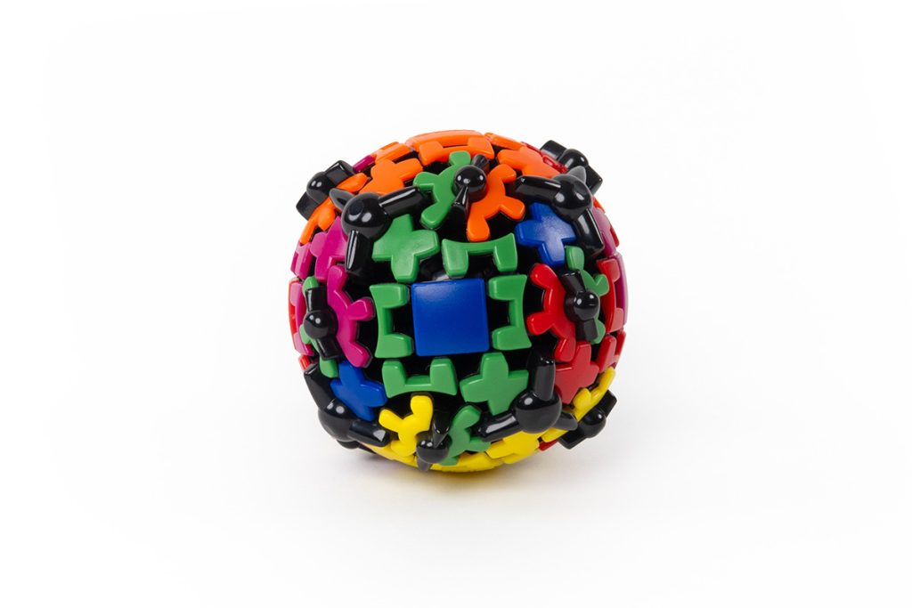 Recent Toys Gear Ball | Meffert’s 3D Twist Puzzle | Ages 7+ Brain Teaser