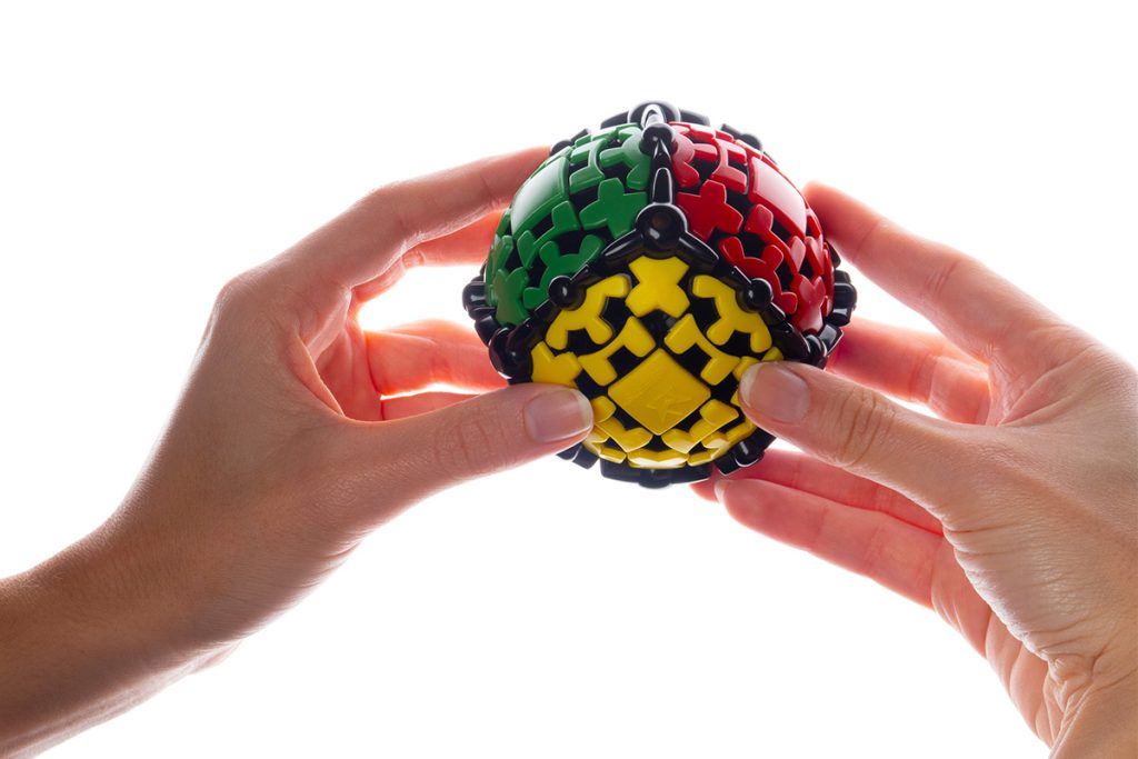 Recent Toys Gear Ball | Meffert’s 3D Twist Puzzle | Ages 7+ Brain Teaser