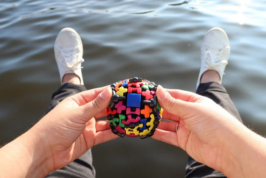 Recent Toys Gear Ball | Meffert’s 3D Twist Puzzle | Ages 7+ Brain Teaser