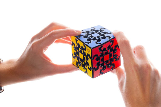 Recent Toys Gear Cube | Meffert’s 3D Gear Puzzle Ages 7+ | Full Gear Mechanism