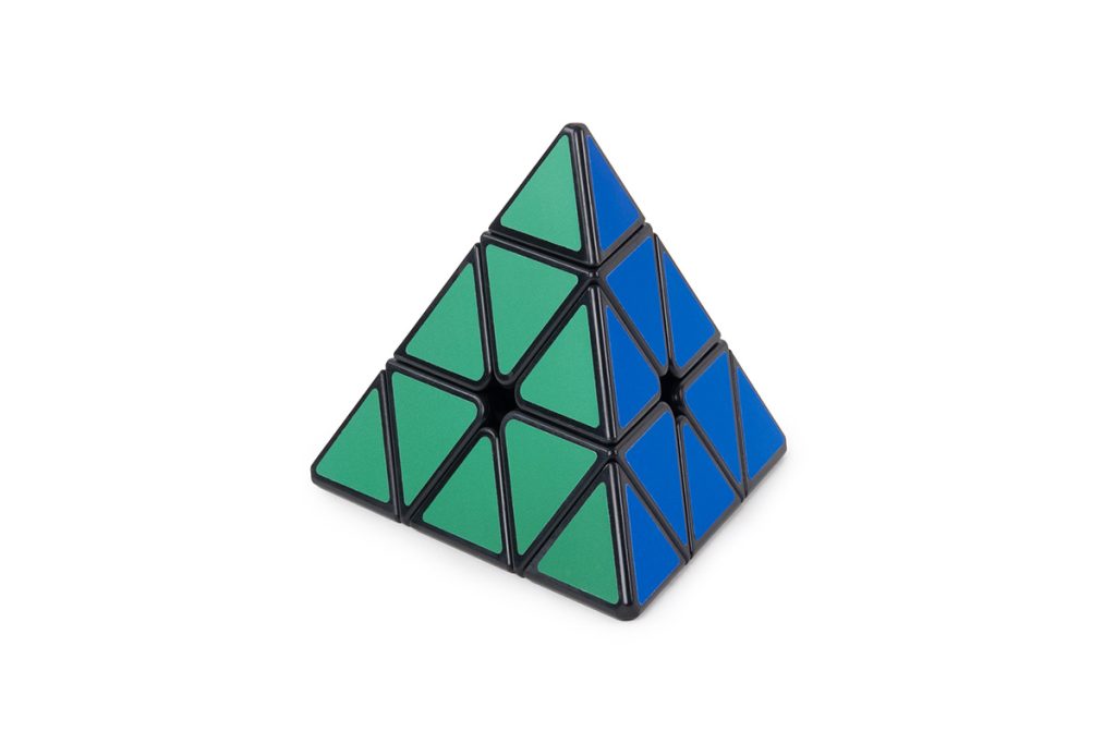 Recent Toys Pyraminx | Classic Pyramid Twist Puzzle | Builds Spatial Logic Ages 9+