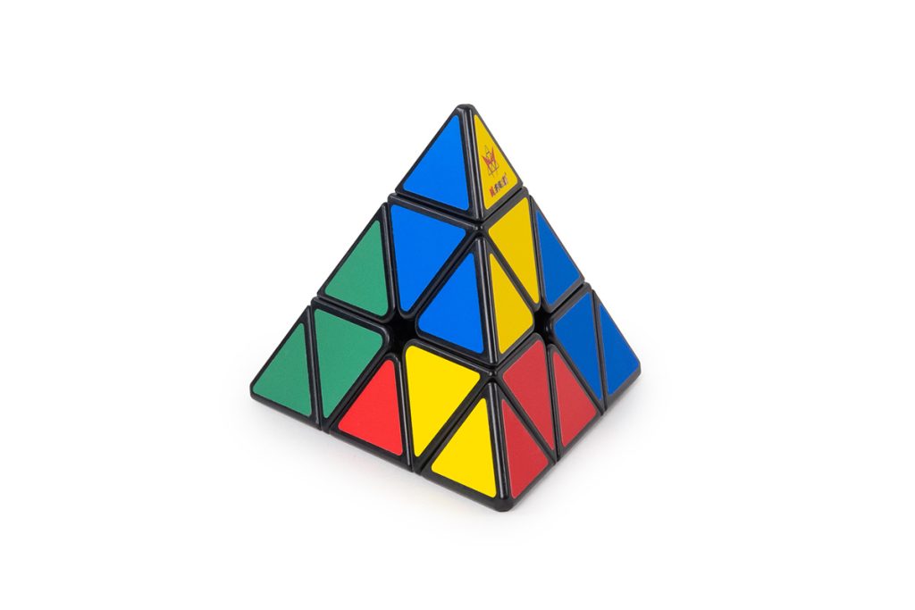 Recent Toys Pyraminx | Classic Pyramid Twist Puzzle | Builds Spatial Logic Ages 9+