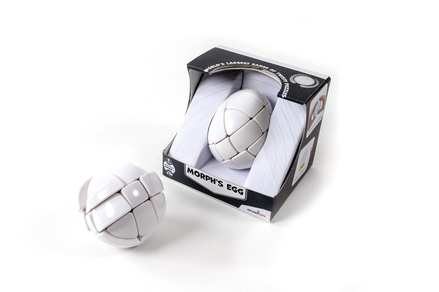 Recent Toys Morph’s Egg | Shape-Shift Rotation Puzzle | Ages 9+ Mind-Bending Fun