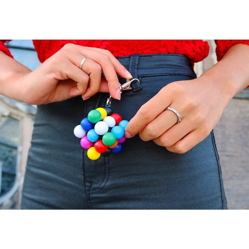 Recent Toys Mini Molecube | Keychain 3D Gear Cube Puzzle | Ages 9+ Brain Teaser