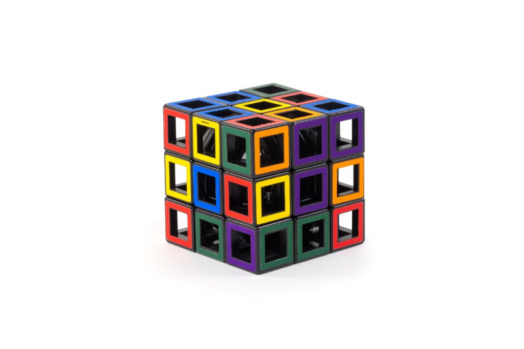 Recent Toys Hollow Cube | See-Through Twist Puzzle | Ages 14+ Visual Mind Challenge