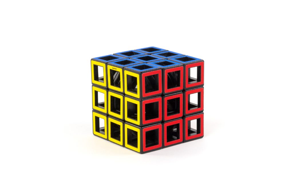 Recent Toys Hollow Cube | See-Through Twist Puzzle | Ages 14+ Visual Mind Challenge