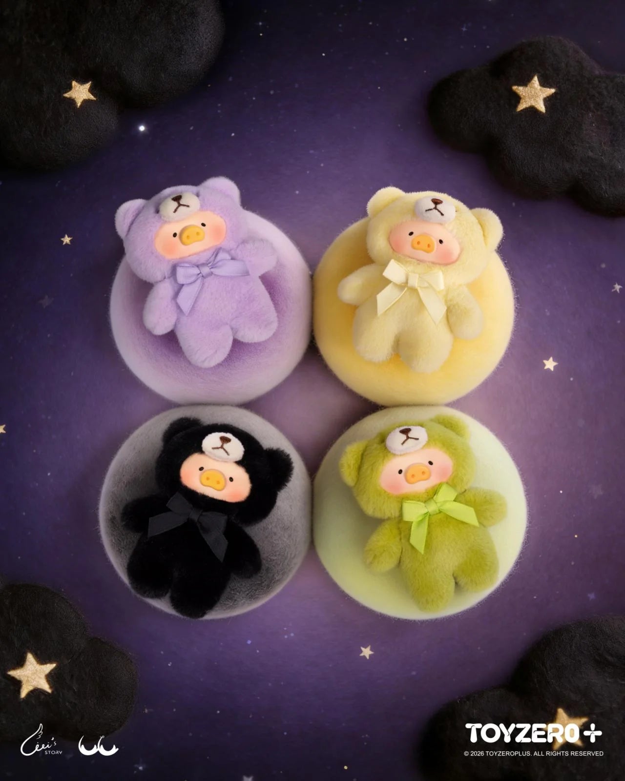 Lulu the Piggy - Teddy Mini's Whispers of Nature Series Plush Phone Charm (Blind Box)