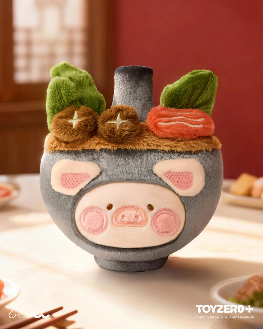 LuLu the Piggy Lu's Table - Food Hunter Series Plush Keychain (Blind Box)