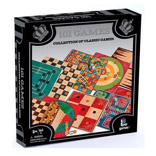 PIP Games 101 Games Family Board Game Collection