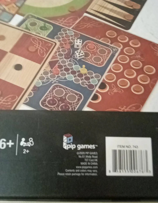 PIP Games 101 Games Family Board Game Collection