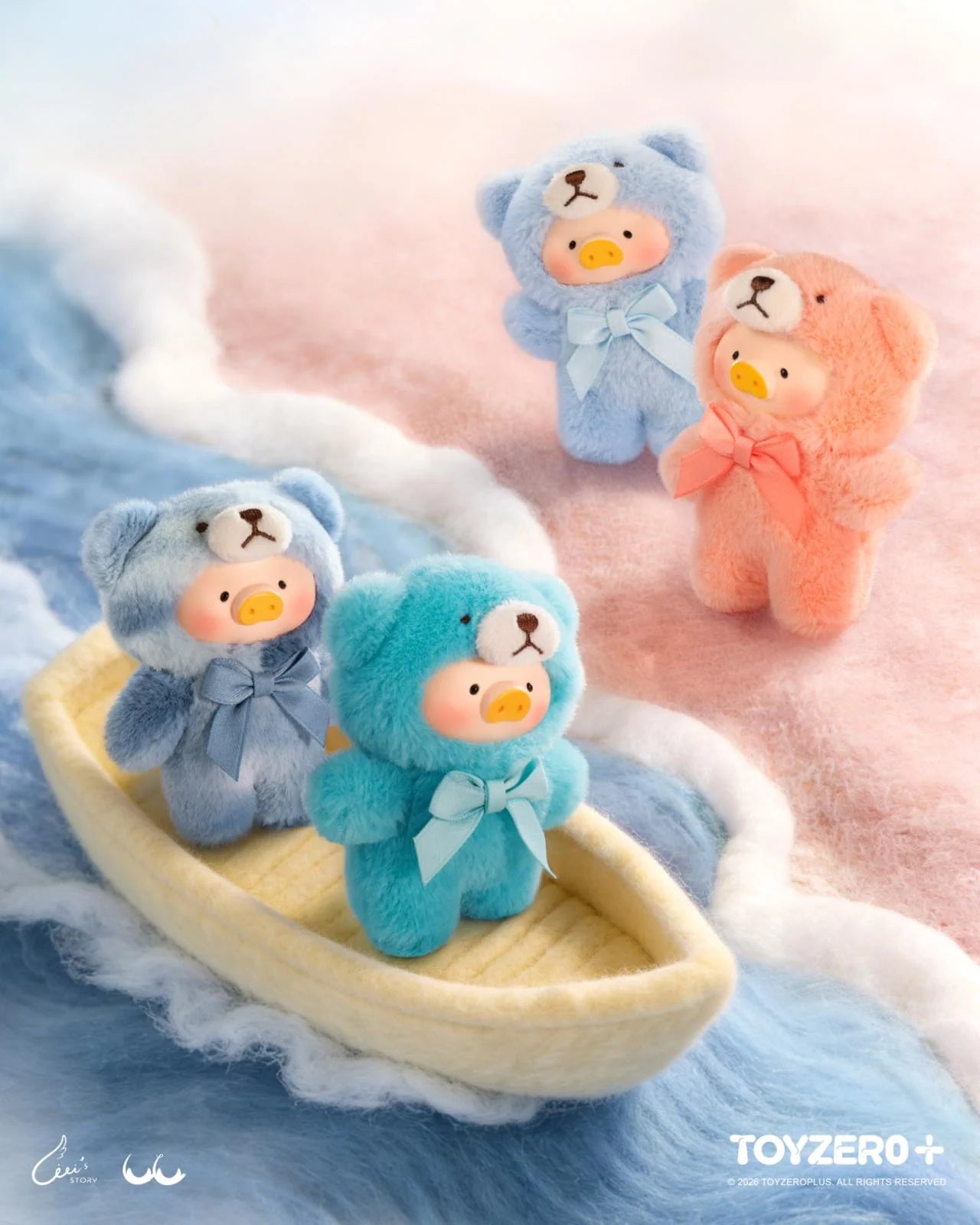 Lulu the Piggy - Teddy Mini's Whispers of Nature Series Plush Phone Charm (Blind Box)