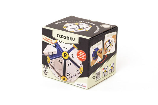 Recent Toys Icosoku | Number-Dot Logic Cube | Sharpens Math & Problem Solving