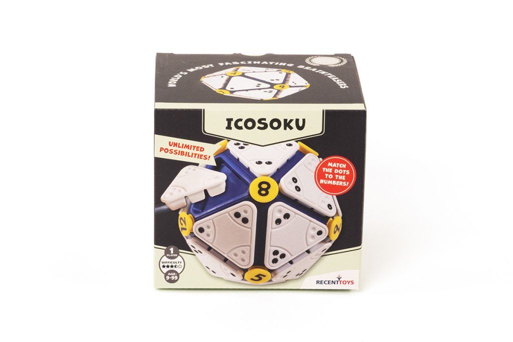 Recent Toys Icosoku | Number-Dot Logic Cube | Sharpens Math & Problem Solving