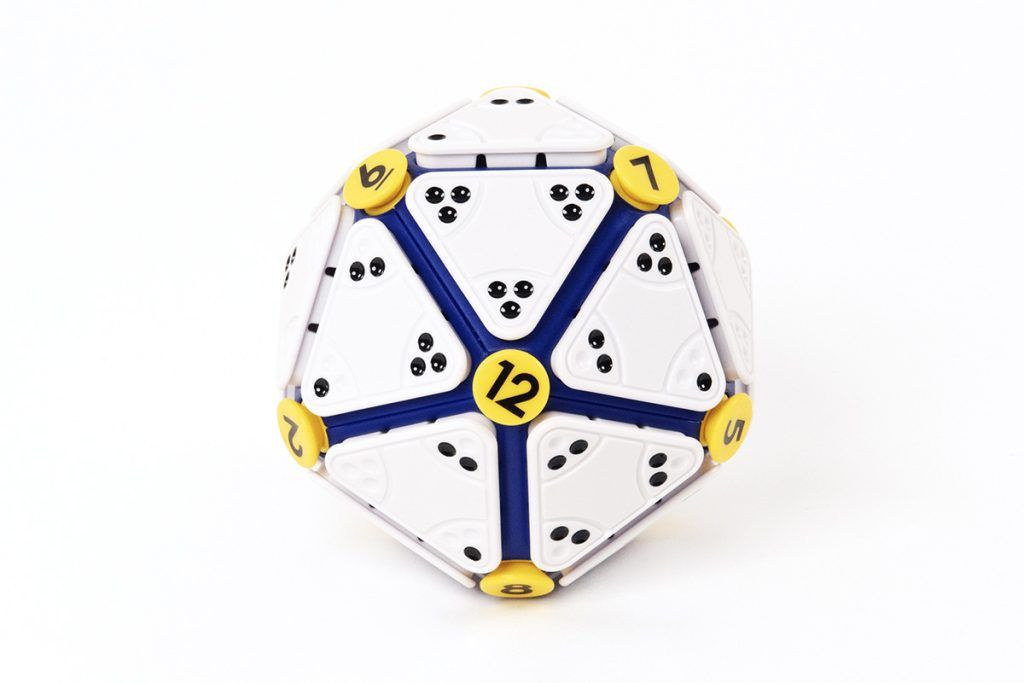 Recent Toys Icosoku | Number-Dot Logic Cube | Sharpens Math & Problem Solving