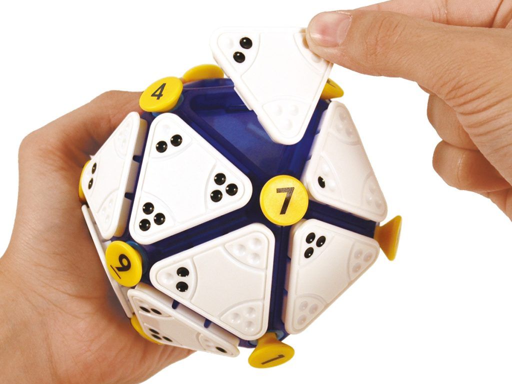 Recent Toys Icosoku | Number-Dot Logic Cube | Sharpens Math & Problem Solving