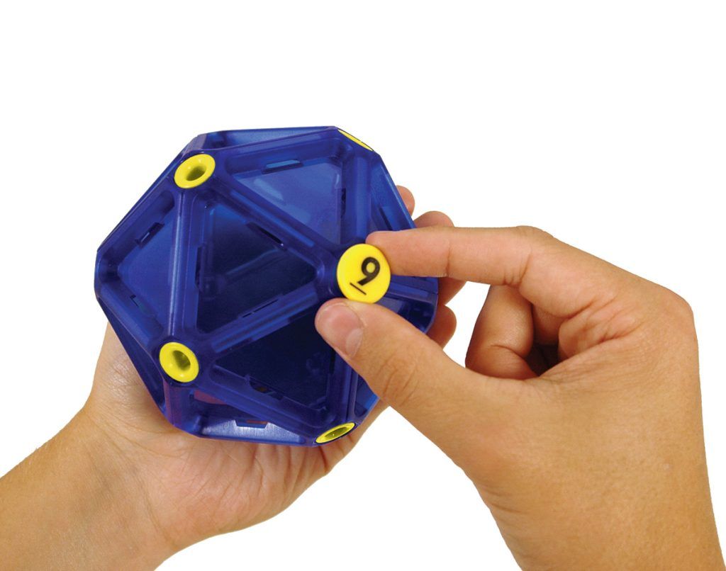 Recent Toys Icosoku | Number-Dot Logic Cube | Sharpens Math & Problem Solving