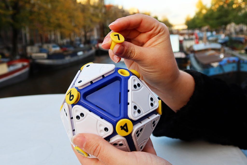 Recent Toys Icosoku | Number-Dot Logic Cube | Sharpens Math & Problem Solving