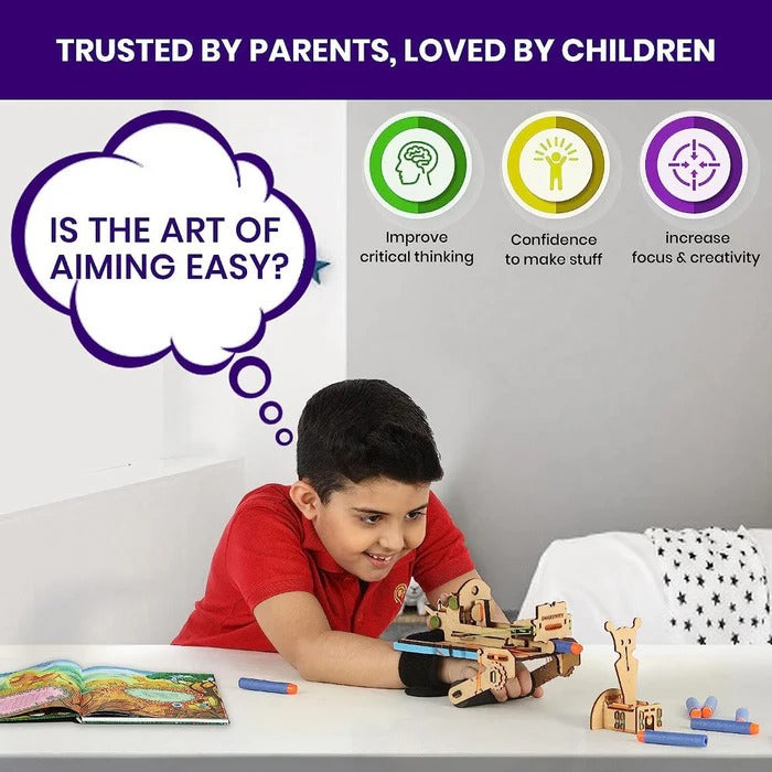 Smartivity DIY Bullseye Bow | Educational STEM Project | For Kids 8+