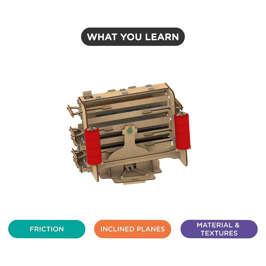 Smartivity Friction Slider | DIY STEM Physics Toy | Ages 8+ | Build & Learn