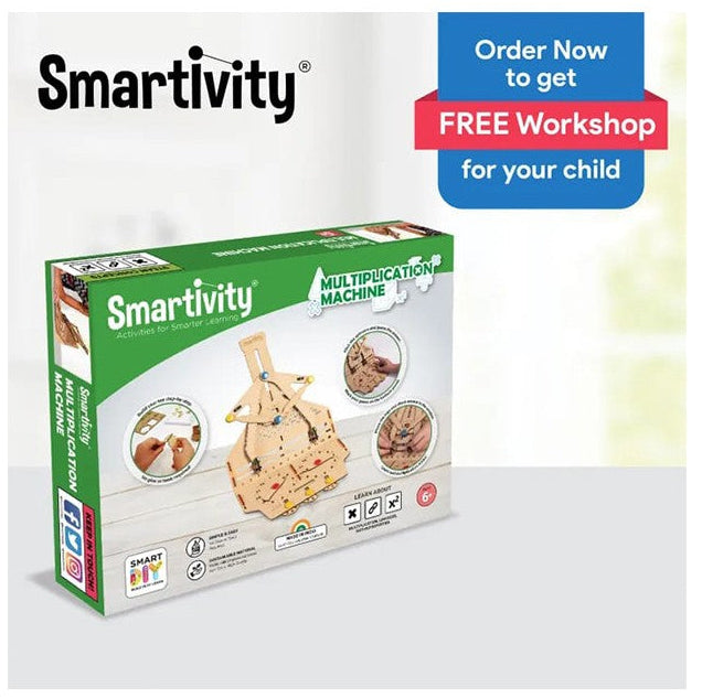 Smartivity Multiplication Machine | DIY STEM Math Toy | Ages 8+ | Hands-On Learning