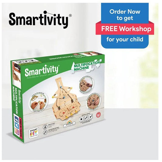 Smartivity Multiplication Machine | DIY STEM Math Toy | Ages 8+ | Hands-On Learning